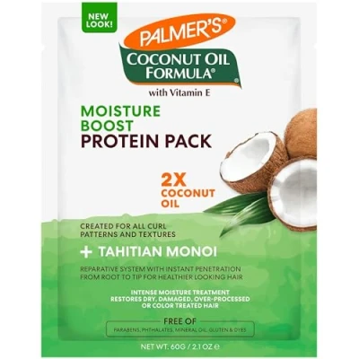 Abbildung von PALMER&#039;S Coconut OIL DEEP Conditioning Protein PACK 2.1OZ 60G PF Haarpflege, Größe: 60 g,
