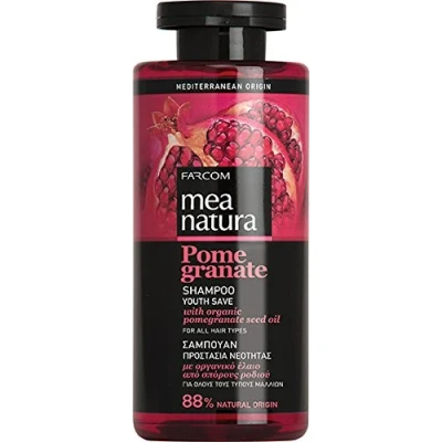 Abbildung von MEA NATURA Pomegranate Shampoo für alle Haartypen 300ml