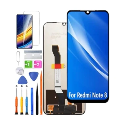 Abbildung von HLYGZX Ersatz Original Display für Xiaomi Redmi Note 8 LCD Bildschirm, M1908C3JH M1908C3JG M1908C3JI Bildschirm Touch Digitizer Assembly Reparaturteile Kit
