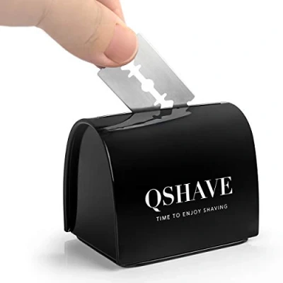 Abbildung von QSHAVE Aufbewahrungsbox für gebrauchte Rasierklingen