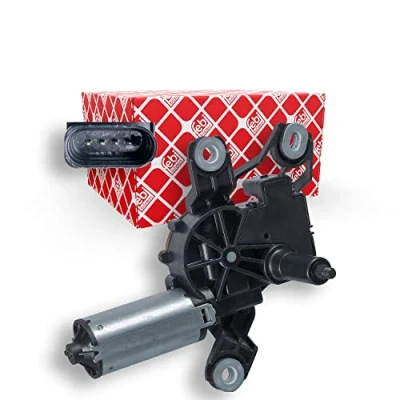 Abbildung von FEBI BILSTEIN 106682 Scheibenwischermotor 12 hinten VOLKSWAGEN: Sharan II, Polo V Schrägheck, Touran I, SEAT: Alhambra II