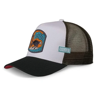 Abbildung von Coastal Trucker SURF Ostrich Cap, Größe: One Size, White petrol