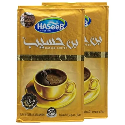 Abbildung von Haseeb Arabischer Mokka Super Extra Kardamom Kaffe gemahlen 500 g