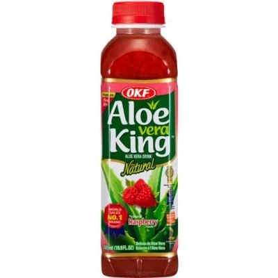 Abbildung von OKF Aloe Vera Getränk Himbeere Multipack (20 X 500 ML)