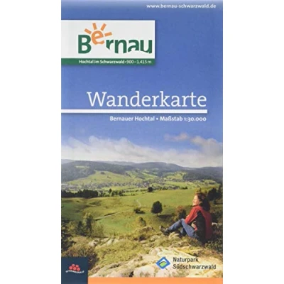 Abbildung von Wanderkarte Bernau: Wandern im Naturpark Südschwarzwald. Das Bernauer Hochtal. 1:30000
