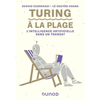 Abbildung von Turing à la plage L&#039;intelligence artificielle dans un transat: transat