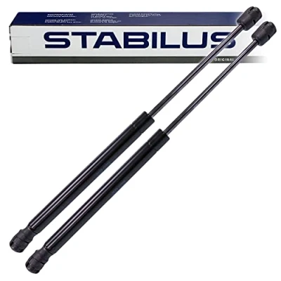 Abbildung von 2x Original STABILUS Gasfeder Heckklappe Dämpfer Gasdämpfer Gasdruckdämpfer Heckklappendämpfer Kofferraum LIFT O MAT L=375 MM 390 N