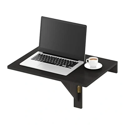 Abbildung von Furinno Hermite Klapptisch zur Wandmontage, Espresso