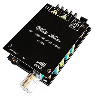Abbildung von WANGCL ZK XPS 150W + TDA7498E Audio Leistungsverstärker Equalizer BT 5.0 Stereo Subwoofer HiFi Klasse D Digital Musik Heimkino AUX AMP