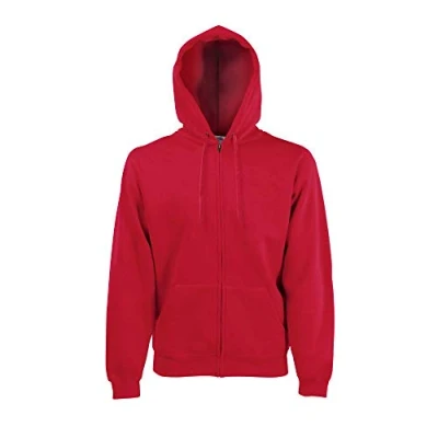 Abbildung von Fruit of the Loom Hooded Sweat Jacket Modell 2013 XL,Red
