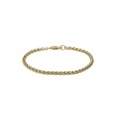 Abbildung von iXXXi Men Edelstahl Herren Armband Runde Kette Gold 19cm, Small, Edelstahl, Kein Edelstein