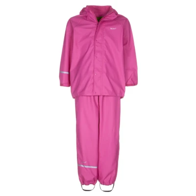 Abbildung von Celavi Mädchen Tweedelig regenpak in vele kleuren Regenjacke, Rosa (Real Pink), 5 Jahre EU