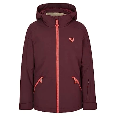 Abbildung von Ziener Amely Snowboardjacke für Kinder, Größe: 116, Velvet red