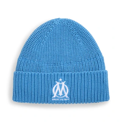 Abbildung von Olympique de Marseille Essentials Beanie Erwachsene PUMA Bleu Azur White Blue