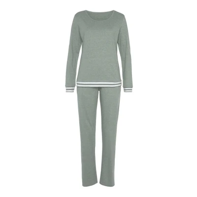 Abbildung von Vivance Dreams Pyjama, (2 tlg.), mit gestreiften Bündchen