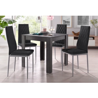 Abbildung von INOSIGN Essgruppe, (Set, 5 tlg.), mit Tisch in schieferfarben, Breite 80 cm