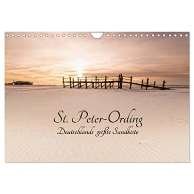 Abbildung von St. Peter Ording. Deutschlands größte Sandkiste (Wandkalender 2025 DIN A4 quer), CALVENDO Monatskalender