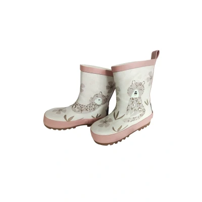 Abbildung von maximo Wildkatze FOTO Reflekt Gummistiefel für Kinder, Größe: 23, Softrose muschel Schuhe