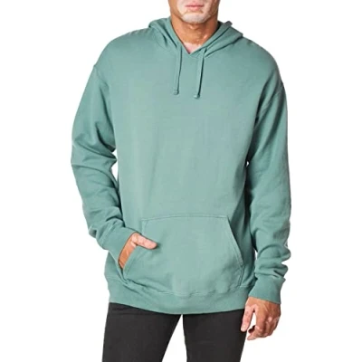 Abbildung von Champion Herren Men&#039;s Comfortwash Garment Dyed Fleece Hoodie Sweatshirt Kapuzenpullover, Cypress Green, XX Large
