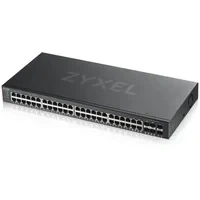 Abbildung von Zyxel Nebula Gigabit Ethernet Smart Managed Switch mit 48 Ports und vier Combo sowie zwei SFP Hybrid Cloud Modus, Lifetime Garantie [GS1920 48v2]