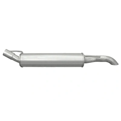 Abbildung von HELLA 8LD 366 036 601 Endschalldämpfer hinten mit Anbauteilen VOLKSWAGEN: GOLF 3