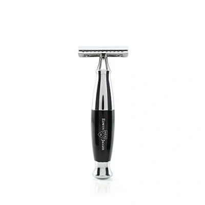 Abbildung von Edwin Jagger 36 Series Klassischer Rasierhobel, Griffmaterial Ebony Imitat schwarz