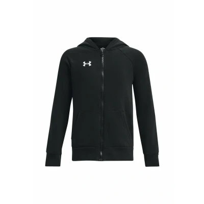 Abbildung von Under Armour UA Rival FZ Sweatjacke Black für Kinder, Größe: 146 158,