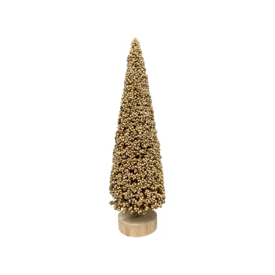 Abbildung von Exner GlisseR Tannenbaum gold 9x9x30cm