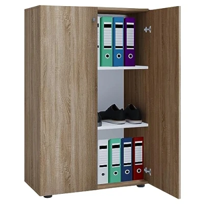 Abbildung von VCM Aktenschrank Büroschrank Bücher Ordner Lona 3fach (1 St)