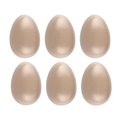 Abbildung von Ideen mit Herz Kunststoff Eier Loch 6 cm hoch Ø 4,5 Pastellfarben Stück (Taupe)