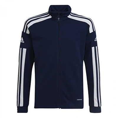 Abbildung von adidas Performance Squadra Trainingsjacke für Kinder, Größe: 140, Blauweiss