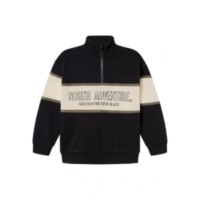 Abbildung von Name it Nkmoborde Sweatshirt für Kinder, Größe: 146/152, Black
