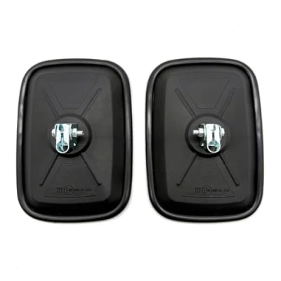 Abbildung von 2x Außenspiegel Rückspiegel UNIVERSAL 174x120mm ø10 Bagger Traktor Baumaschinen
