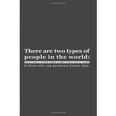 Abbildung von There Are Two Types Of People In The World