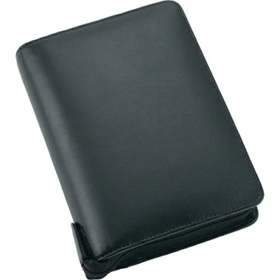 Abbildung von bind 10100 Systemplaner A6 inkl. Kalender 1 Woche = 2 Seiten, Leder, schwarz