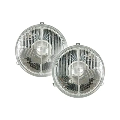 Abbildung von Autoteile Gocht Reflektor Einsatz Kompatibel mit Scheinwerfer H4 Set Links u. Rechts VW T3 Bus Kasten Pritsche 79 92
