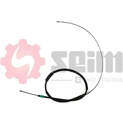 Abbildung von SEIM 404973 Handbremsseil hinten links, rechts 1940/1080 Scheibenbremse RENAULT: MEGANE 2 Coupe Cabriolet