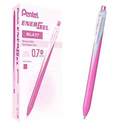 Abbildung von Pentel BL437 Energel Slim Roller Auslöser 0,7 mm Rosa