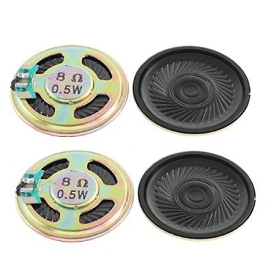Abbildung von sourcing map 4stk 8 Ohm 0.5W Metallschale DVD Interner Magnet Mini Lautsprecher 40mm de