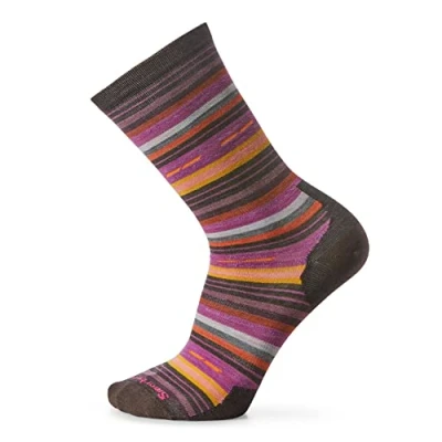 Abbildung von Smartwool Everyday Margarita CREW Sportsocken, Damen, Größe: 34 37, Chestnut