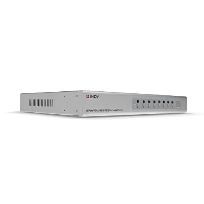 Abbildung von LINDY 39526 8 Port VGA, USB &amp; PS/2 KVM Switch Combo