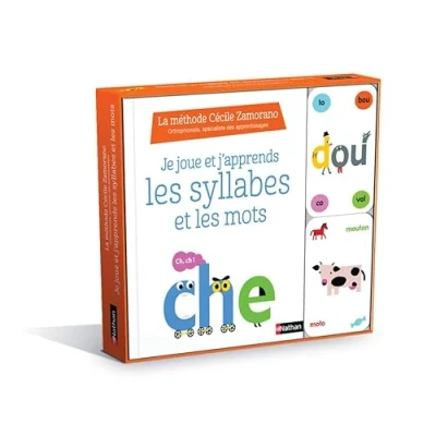 Abbildung von Coffret Je joue et j&#039;apprends les syllabes mots La méthode Cécile Zamorano