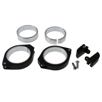 Abbildung von HIGHSIDER Blinkerhalter Set M8 für 47 49 50 52 54mm schwarz