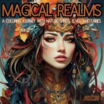 Abbildung von Magical Realms: A Coloring Journey with Nature Spirits, Elves, and Fairies