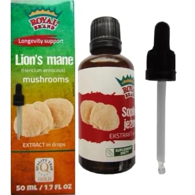 Abbildung von Löwenmähnen Extrakt / Pilz Fördert das Gedächtnis Löwenmähnenpilz zur Unterstützung des Immunsystems 50 ml /1.7 FL OZ