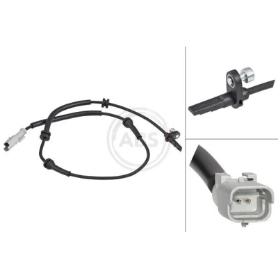 Abbildung von A.B.S. 30525 ABS Sensor aktiver 880 grau PEUGEOT: Expert III Kastenwagen, Traveller, OPEL: Zafira Life, CITROËN: Jumpy MPV, Spacetourer