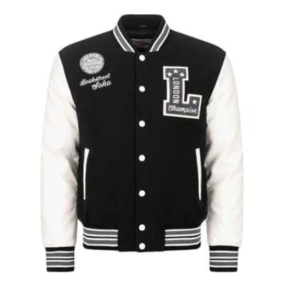 Abbildung von Lonsdale Waterstein Trainingsjacke, Herren, Größe: Medium, Black ecru grey