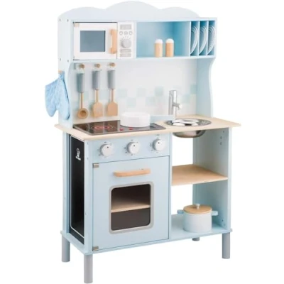 Abbildung von New Classic Toys 11065 Küchenzeile Modern mit Kochfeld, Multi Color