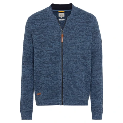 Abbildung von camel active Strickjacke, Herren, Größe: Small, Elemental blue
