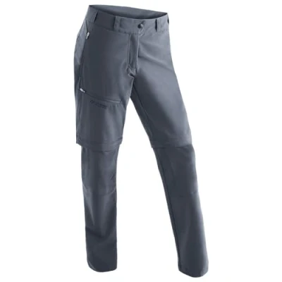 Abbildung von Maier Sports Damen Latit Zip Wanderhose, Graphite, 44 EU